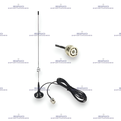 Antena Magnética VHF/UHF Nagoya UT-108UV BNC-M 140-148 / 420-450 MHz                  loading=