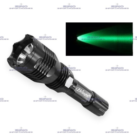 Linterna Brinyte B58 Luz Verde LED CREE XP-E N4, 145 lm.