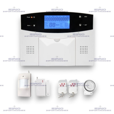Alarma Inalámbrica GSM/PSTN | Sistema de Seguridad