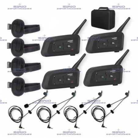 Intercomunicador Bluetooth Xinowy V4 1200 M | Full Duplex