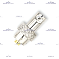 Adaptador Recto BNC-F Compatible con ICOM F14 F3001 VHF/UHF