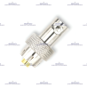 Adaptador Recto BNC-F Compatible con ICOM F14 F3001 VHF/UHF