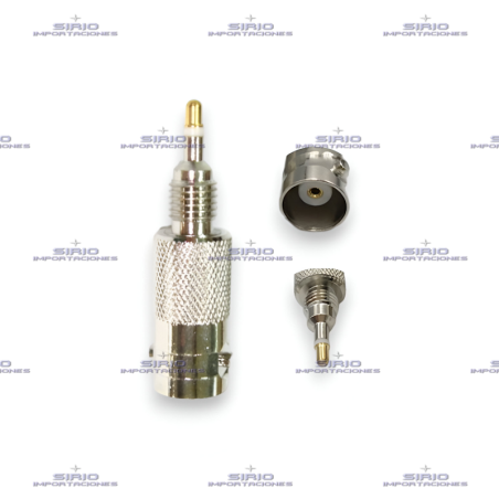Adaptador Recto BNC-F Compatible con Motorola PRO5150 VHF/UHF