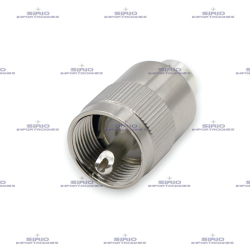 Conector UHF-M (PL259) para Cable RG8 Compatible con Radios VHF/UHF