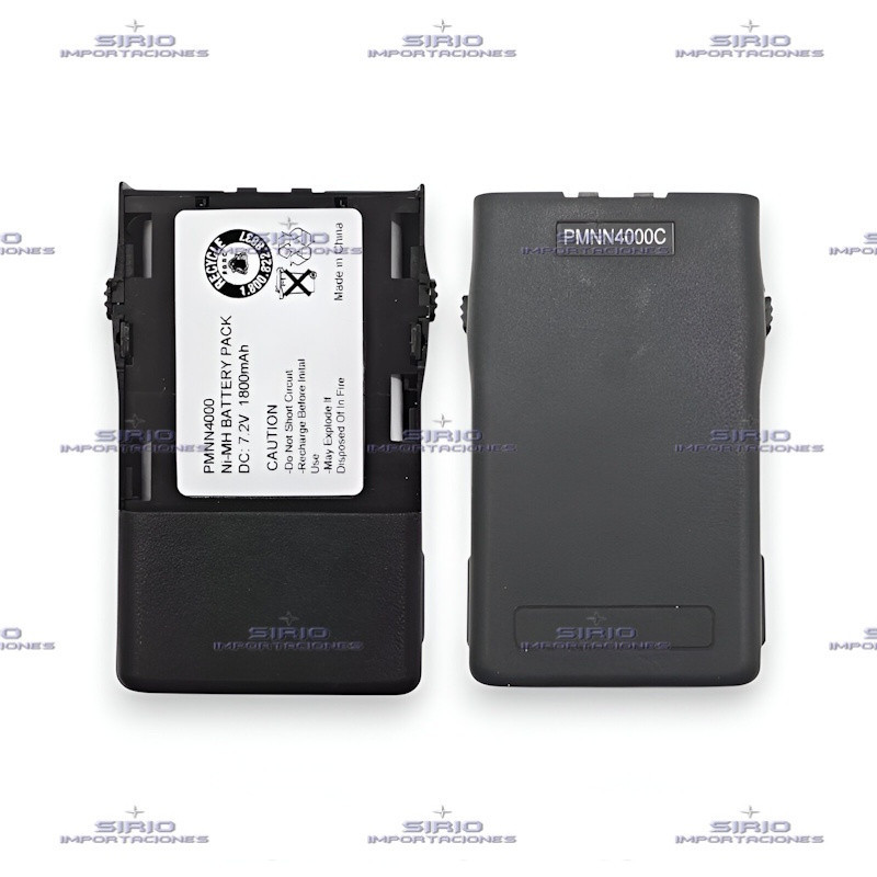 Batería para Radio Portátil Motorola GP68, PMNN4000, Ni-MH 1800mAh