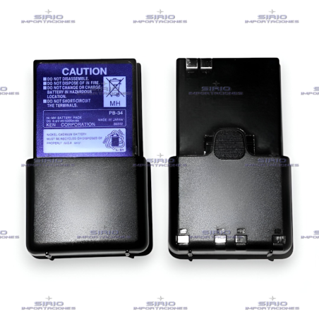 Batería para Radio Portátil Kenwood TH-22/TH-22A PB-34 Ni-MH 1100mAh