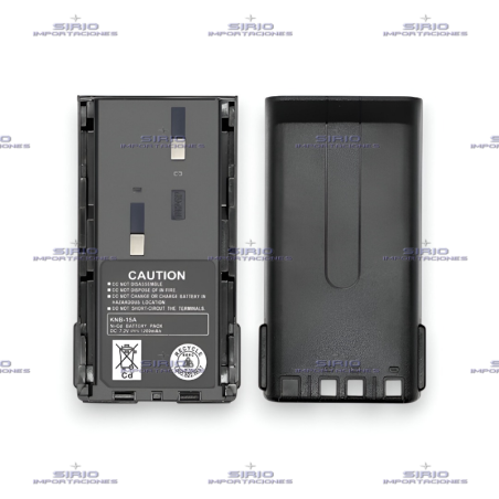 Batería para Radio Portátil Kenwood TK-2100/TK-260, KNB-15A, Ni-MH / 1100mAh