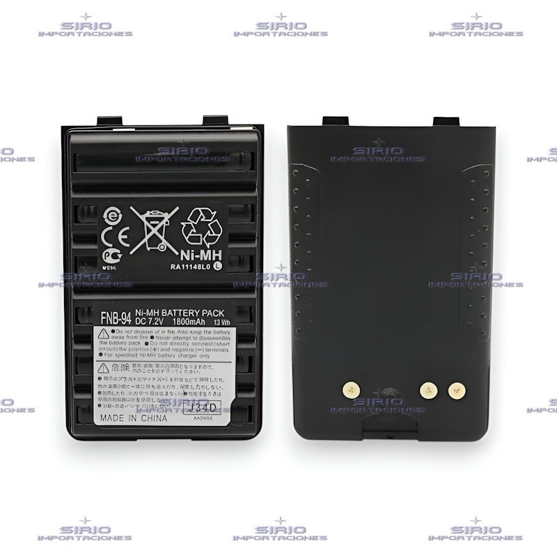Batería para Radio Portátil Vertex VX-110/VX-120, FNB-V94 / Ni-MH 1800mAh