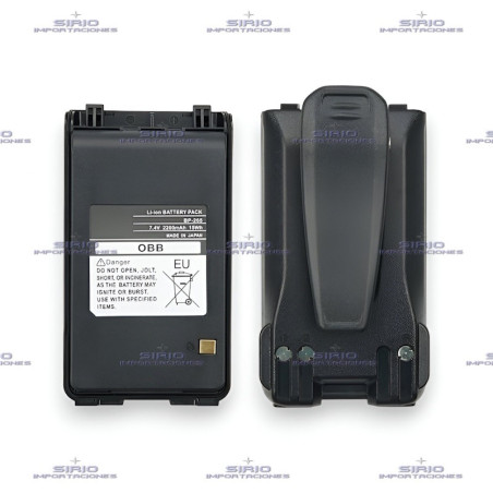 Batería para Radio Portátil ICOM IC-F3001/IC-F4001, BP-265 / Li-Ion 1900mAh