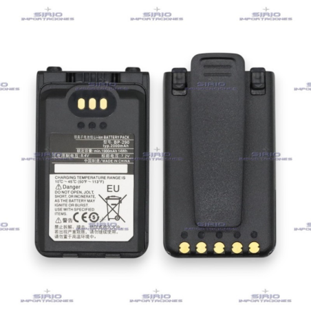 Batería para Radio Portátil ICOM IC-F52D/IC-F62D, BP-290 / Li-Ion 2000mAh