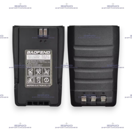 Batería para Radio Portátil Baofeng UV-6, BL-6 / Li-Ion 2000mAh