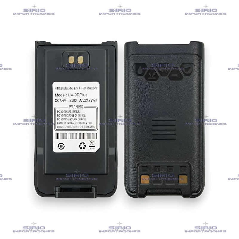 Batería para Radio Portátil Baofeng UV-9R Plus, BL-9 / Li-Ion 2500mAh