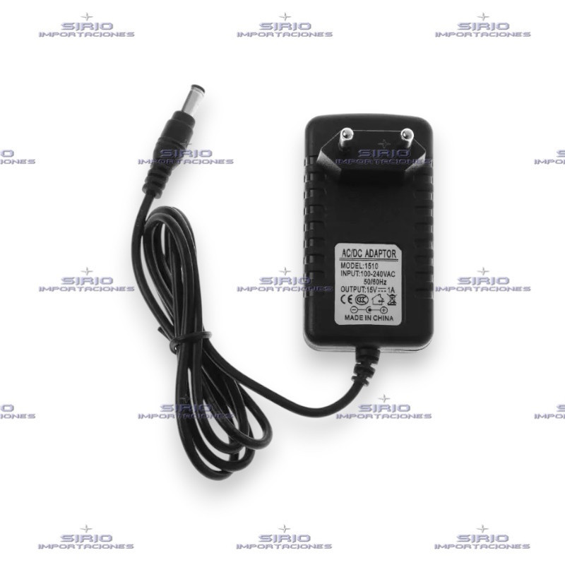 Fuente de Poder Switching 15V 1A para Bases de Carga Motorola – Alta Eficiencia y Compatibilidad