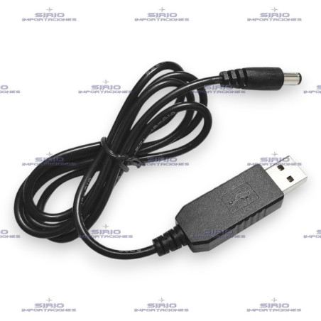 Cable De Carga USB Para Cunas MOTOROLA 5V a 12V - 5,5*2 mm