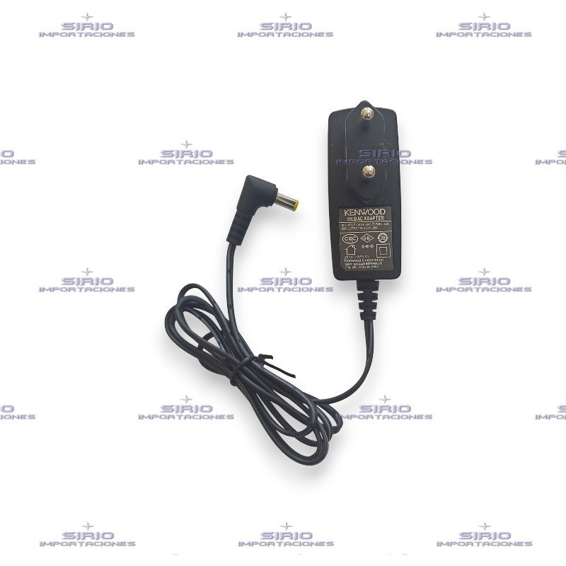Fuente de Poder para Base de Carga Kenwood KSC-35/KSC-35S, W08-1245, 12V 0.85A.