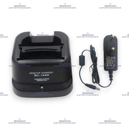 Cargador Para Radio Portátil ICOM BC-144N - Compatibilidad Y Rendimiento Seguro