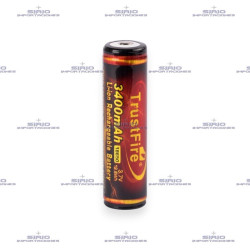 BATERIA TRUSTFIRE INFIERNO 18650, LI-ION 3,7V - 3400mAh