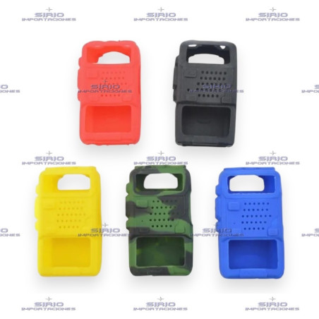 Funda de Silicona para Radio Portátil Baofeng UV-5R y DM-5R