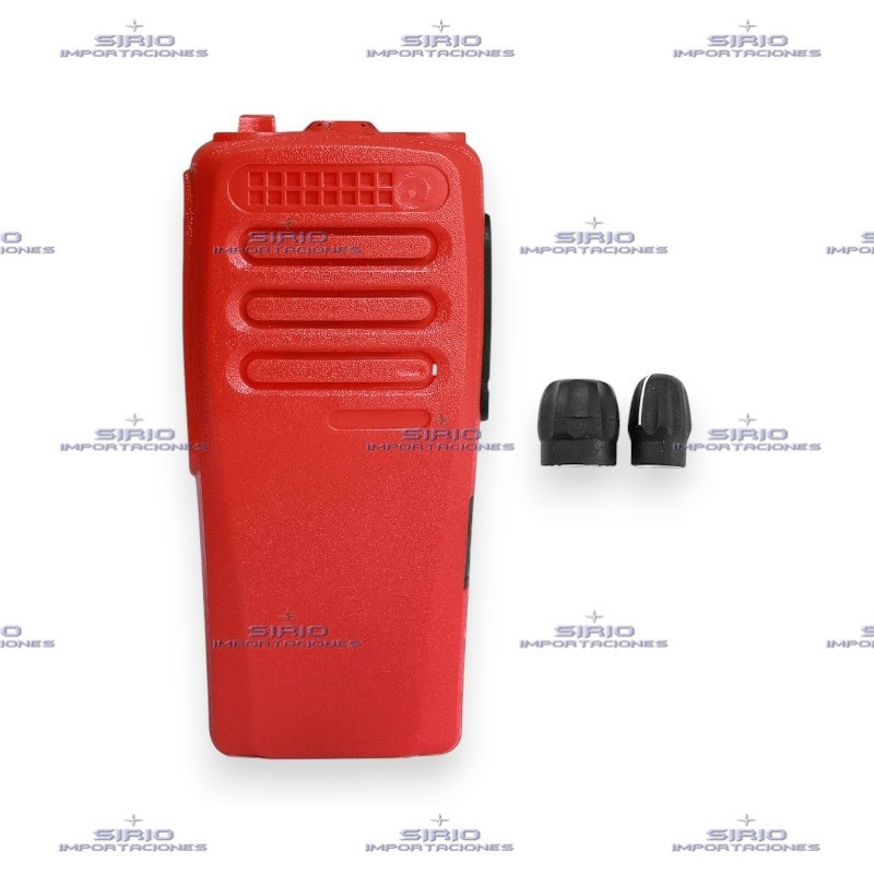 Carcasa para Radio Portátil Motorola DEP-450 Color Rojo