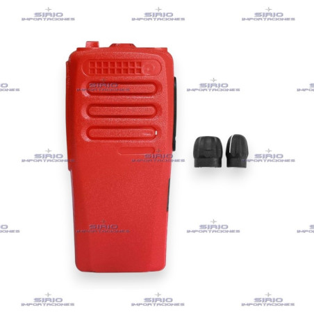 Carcasa para Radio Portátil Motorola DEP-450 Color Rojo