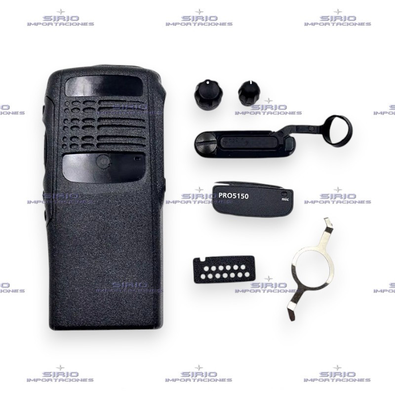 Carcasa Negra para Radio Portátil Motorola PRO5150