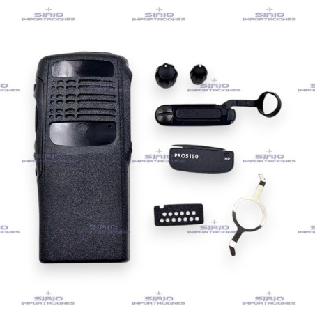 Carcasa Negra para Radio Portátil Motorola PRO5150
