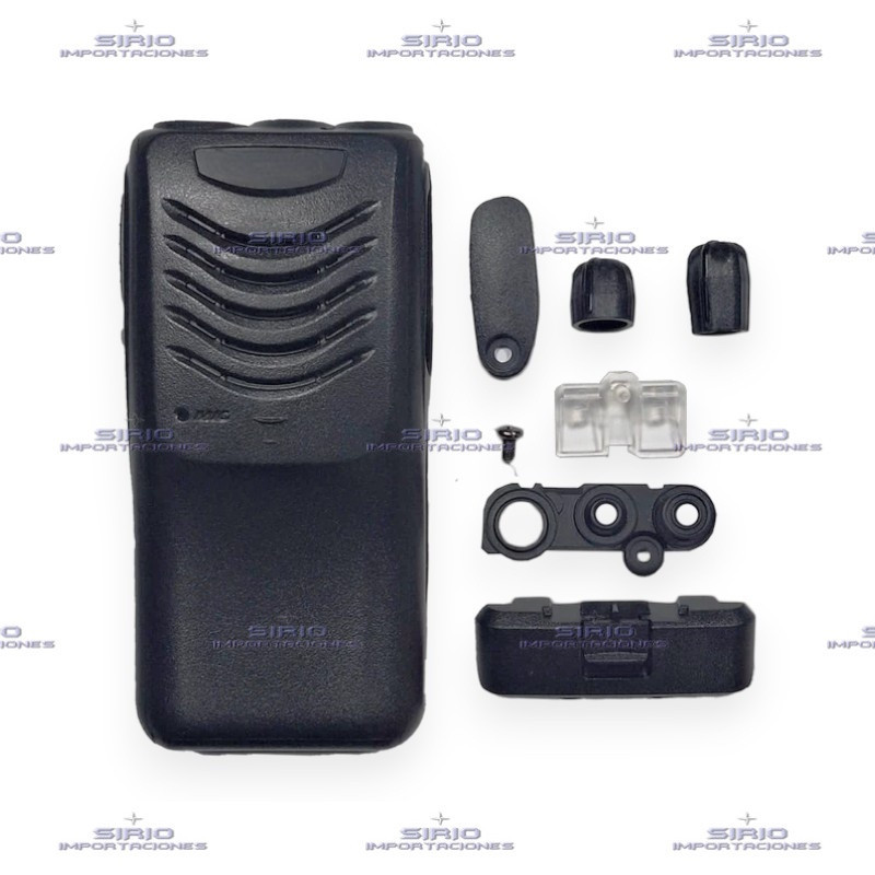Carcasa Negra para Radio Portátil Kenwood TK2000 / TK3000
