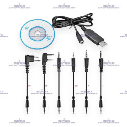Cable RIB USB 6 en 1 para Programación de Radios                  loading=