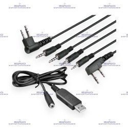 Cable RIB USB 6 en 1 para Programación de Radios