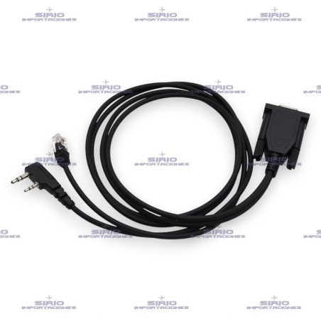 Cable de Programación Serial 2 en 1 para Kenwood