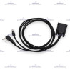 Cable de Programación Serial 2 en 1 para Kenwood
