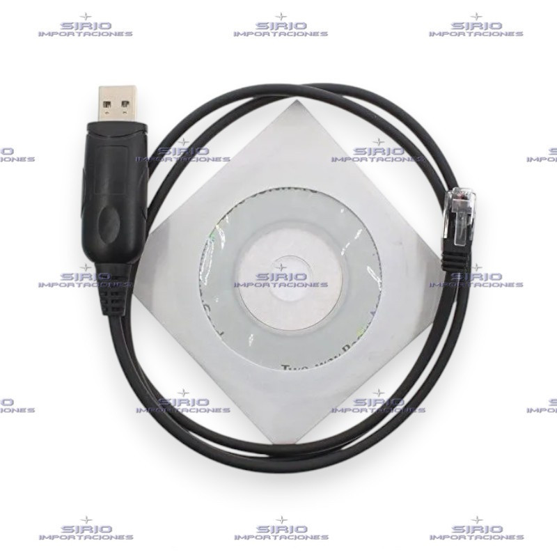 Cable RIB de Programación Base/Móvil ICOM USB-RJ45