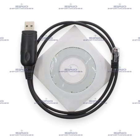 Cable RIB de Programación Base/Móvil ICOM USB-RJ45