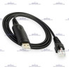 Cable RIB de Programación para Radios Móviles Yaesu Vertex VX-2100 y Otros