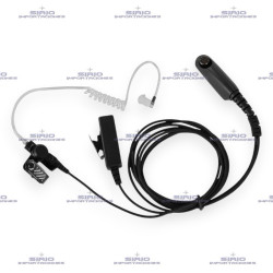 Micrófono Audífono con Tubo Acústico para Radio Portátil Motorola PRO5150 Elite                  loading=