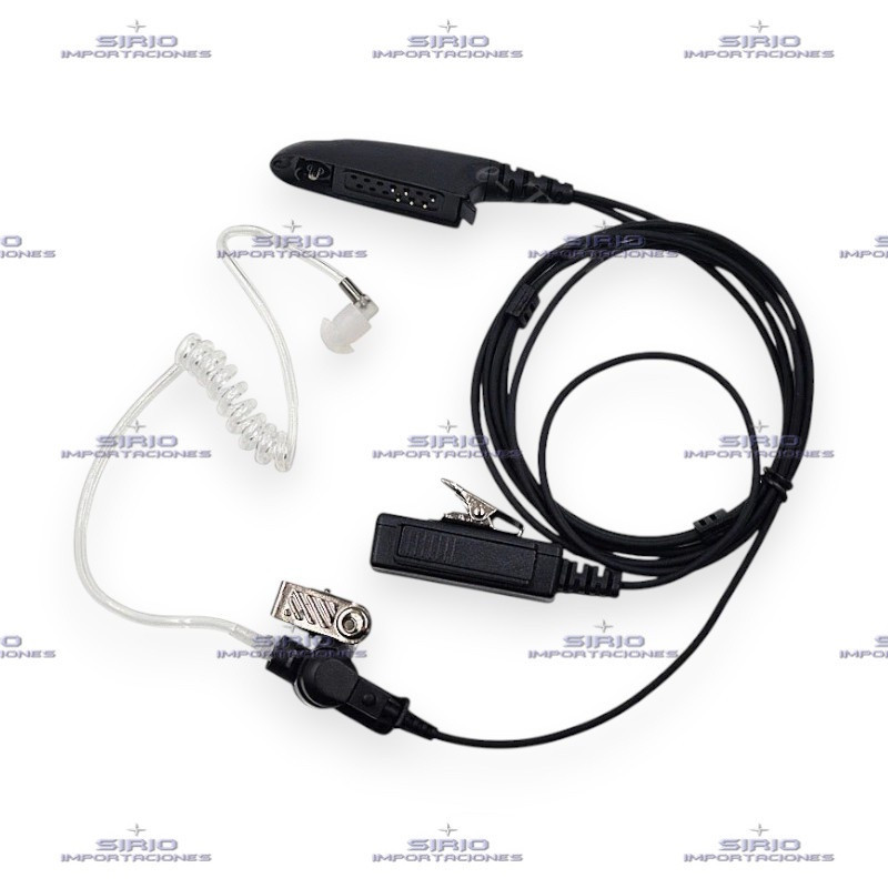 Micrófono Audífono con Tubo Acústico para Motorola PRO5150/PRO7150
