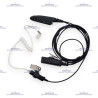 Micrófono Audífono con Tubo Acústico para Motorola PRO5150/PRO7150