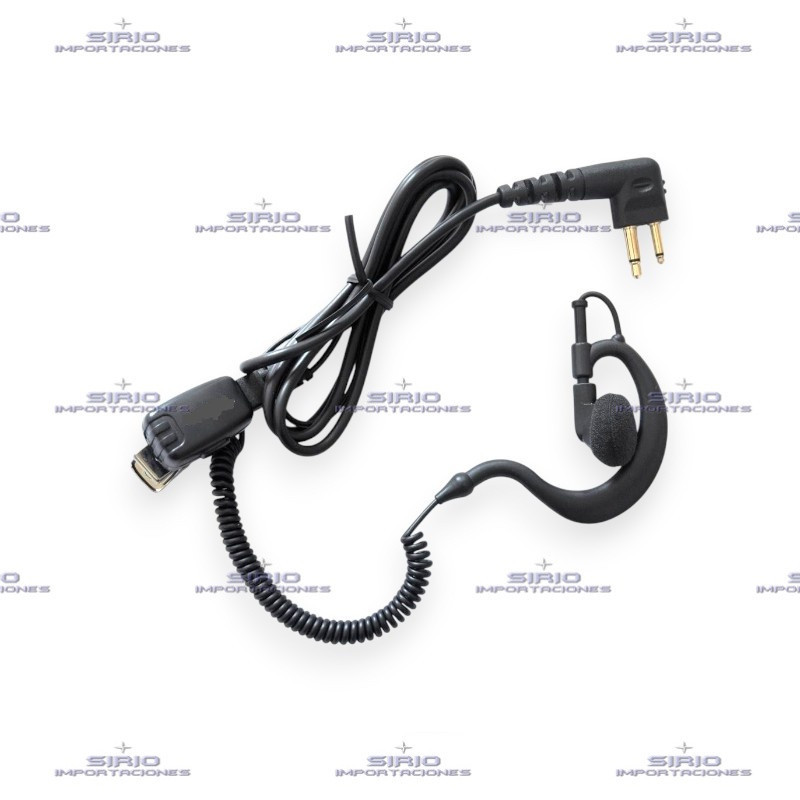Micrófono Manos Libres con Resorte para Motorola EP350/EP450/GP300