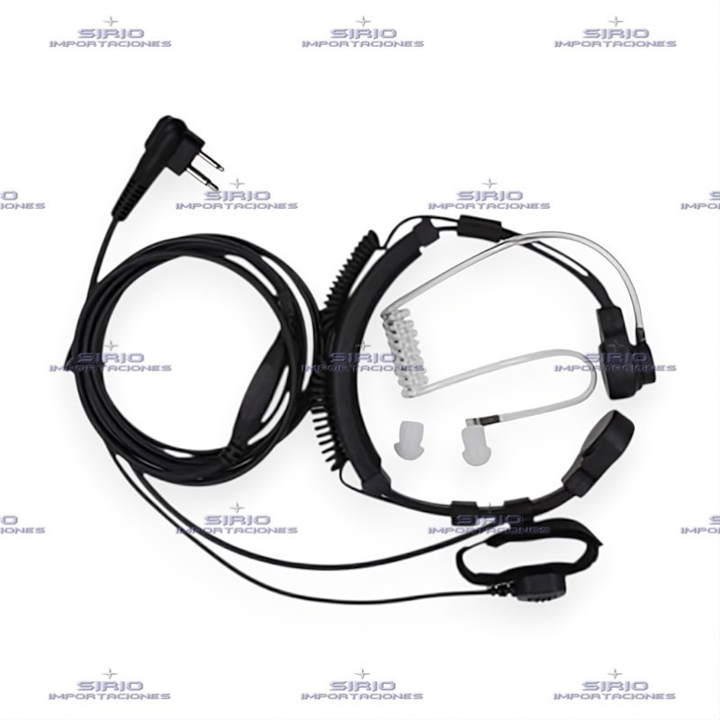 Micrófono Laringófono para Radio Portátil Motorola EP350/EP450/GP300.