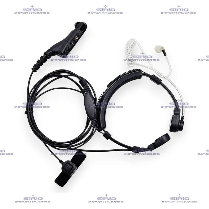 Micrófono Laringófono para Radio Portátil Motorola DGP4150/DGP6150