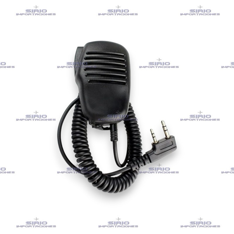 Micrófono Parlante Básico para Radio Portátil Kenwood