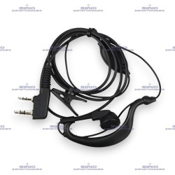 Micrófono Manos Libres para Radios Portátiles Kenwood Baofeng y Otras Marcas