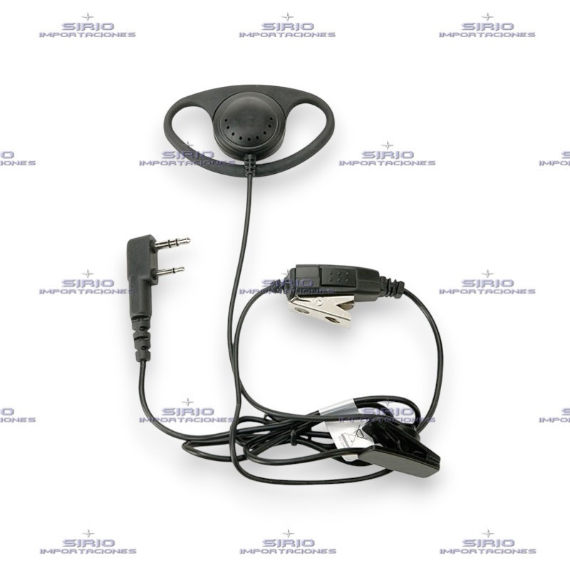 Micrófono Manos Libres KHS-27 para Kenwood TYT Baofeng y Otros