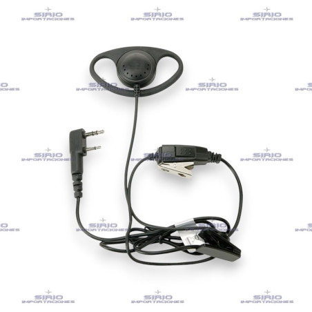 Micrófono Manos Libres KHS-27 para Kenwood TYT Baofeng y Otros