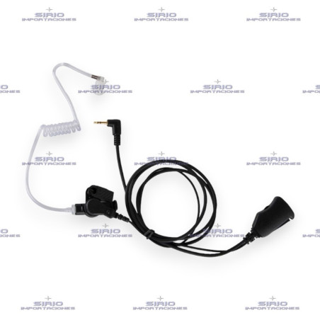 Micrófono con Tubo Acústico para Radios Portátiles Vertex