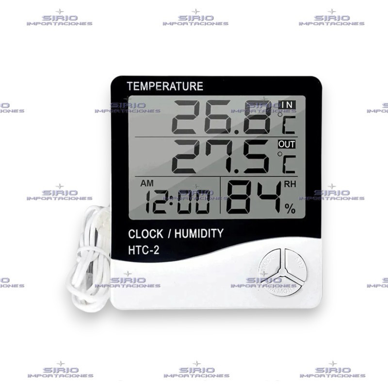 Termómetro Higrómetro Digital HTC-2 | Temperatura y Humedad