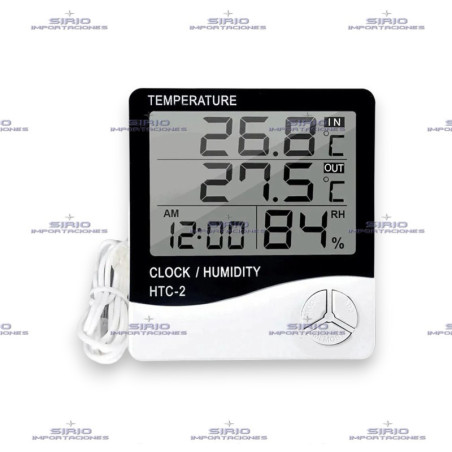Termómetro Higrómetro Digital HTC-2 | Temperatura y Humedad
