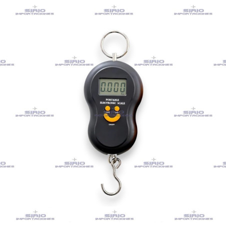 Pesa Electrónica Digital Portátil – Báscula de Mano 50 kg