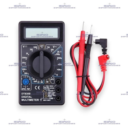 Multímetro Digital DT-830B | Tester Eléctrico