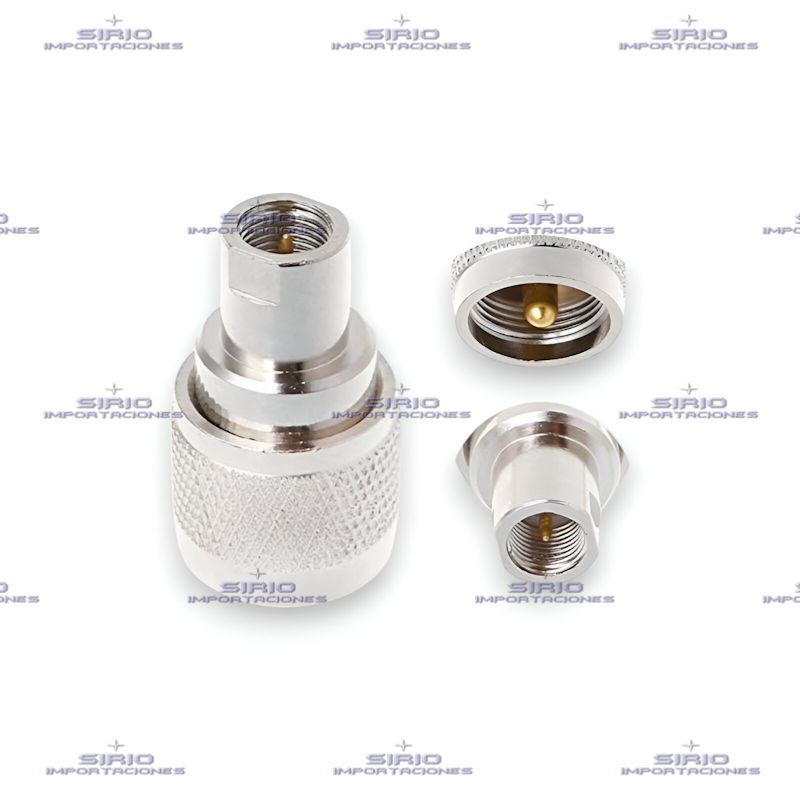 ADAPTADOR RECTO MINI UHF-M A UHF-M(PL259) – COMPATIBLE CON RADIOS MOVILES VHF/UHF